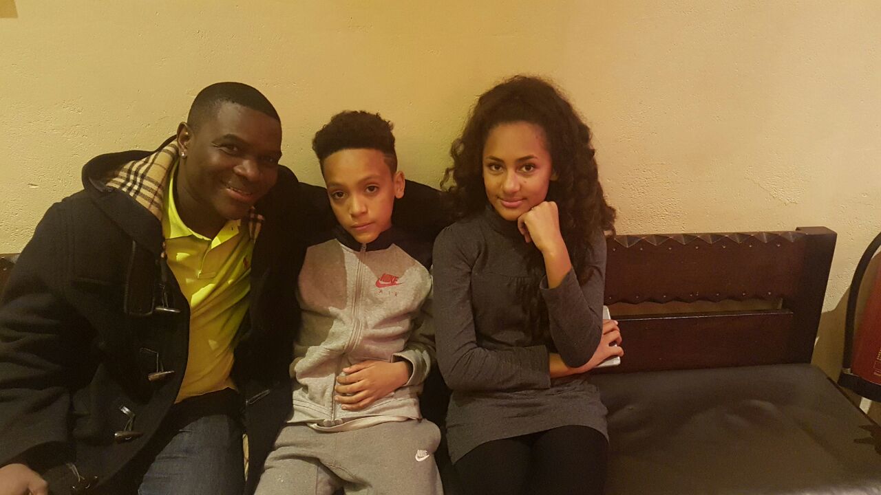 JACK PEMBA TAKES OUT HIS UK FAMILY  BASKS IN LEISURE