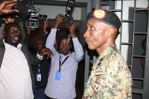 Kale Kayihura has been freed on bail