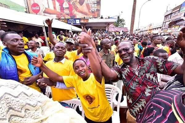 Ugandans still love Mzee Museveni much as you can observe