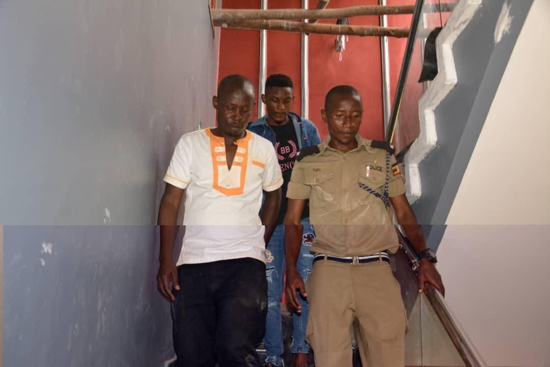 Kampala socialite Don Nasser captured from the ceiling