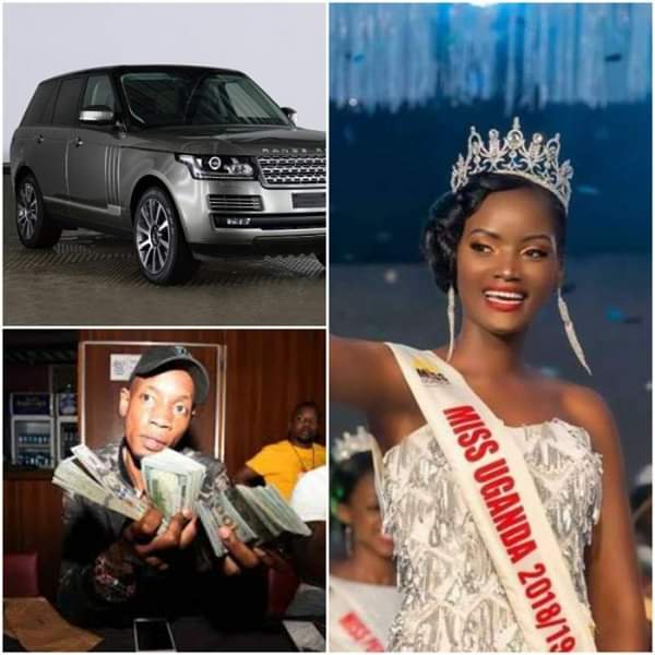 Mbu Bryan White buys shs 500 Million Range Rover for Miss Uganda Quinn Abenakyo: