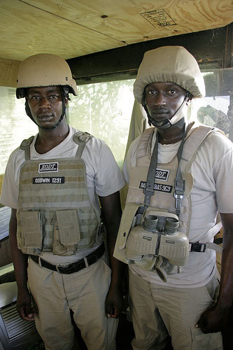 Guards in Iraq & Afghanistan  get insurance money