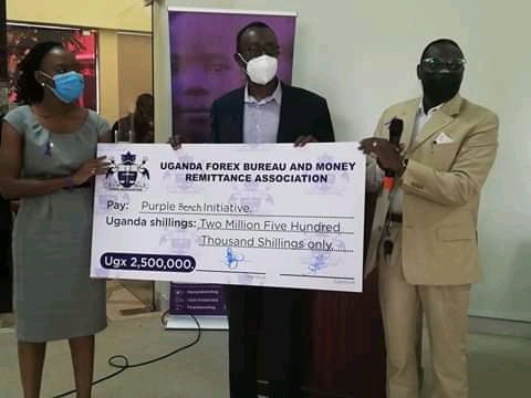 Uganda Forex Bureau and Money Remittance Association has donated sh2.5 million towards Epilepsy