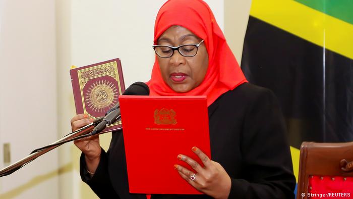 Samia Suluhu Hassan makes history as she is sworn in as the new President of Tanzania
