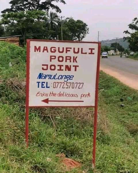 Have you visited Magufuli Pork Joint?