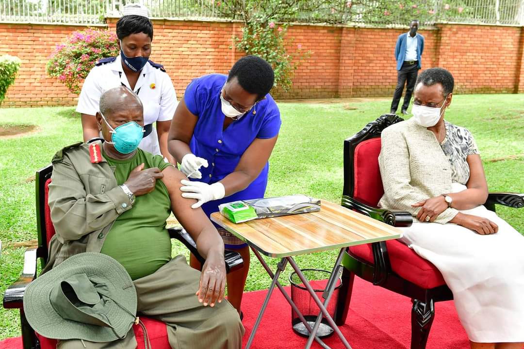 Daily Monitor in trouble as President Museveni is vaccinated