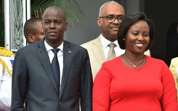 Slain Haiti President’s wife addresses Haitians