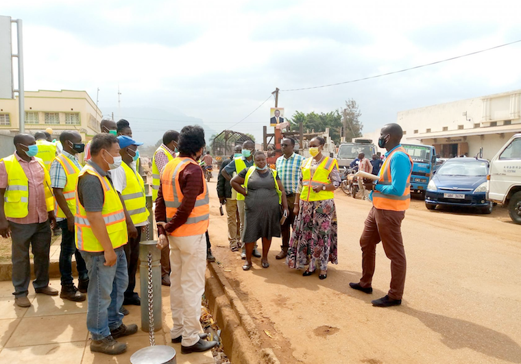 Minister Nabakooba summons Dott Services over shoddy and delayed works in Mbale City