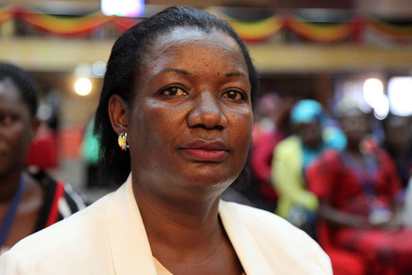 Hon Esther Mbayo wanted by police