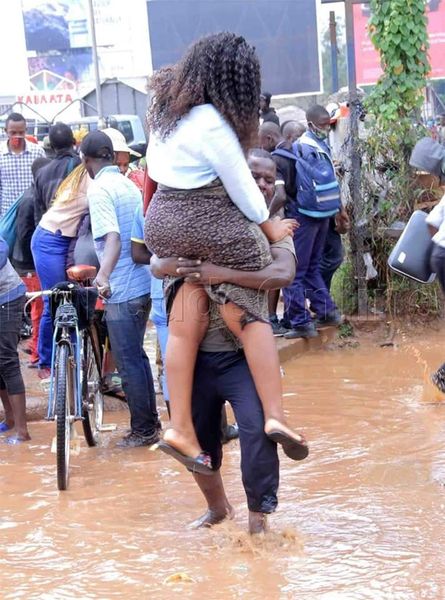 Kampala rains leave the population scandalized