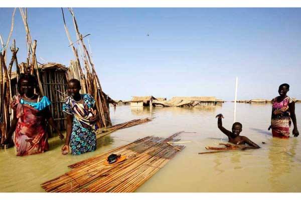 ATLEAST 20 PEOPLE KILLED BY FLOODS IN SOUTH SUDAN