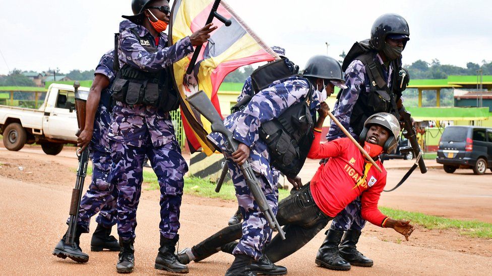 Police in madoadoa uniform continue to harrass