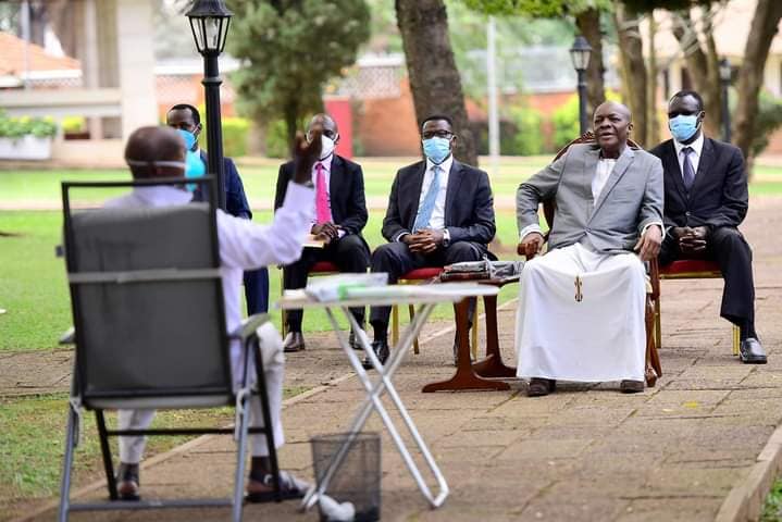When Kabaka meets President Museveni