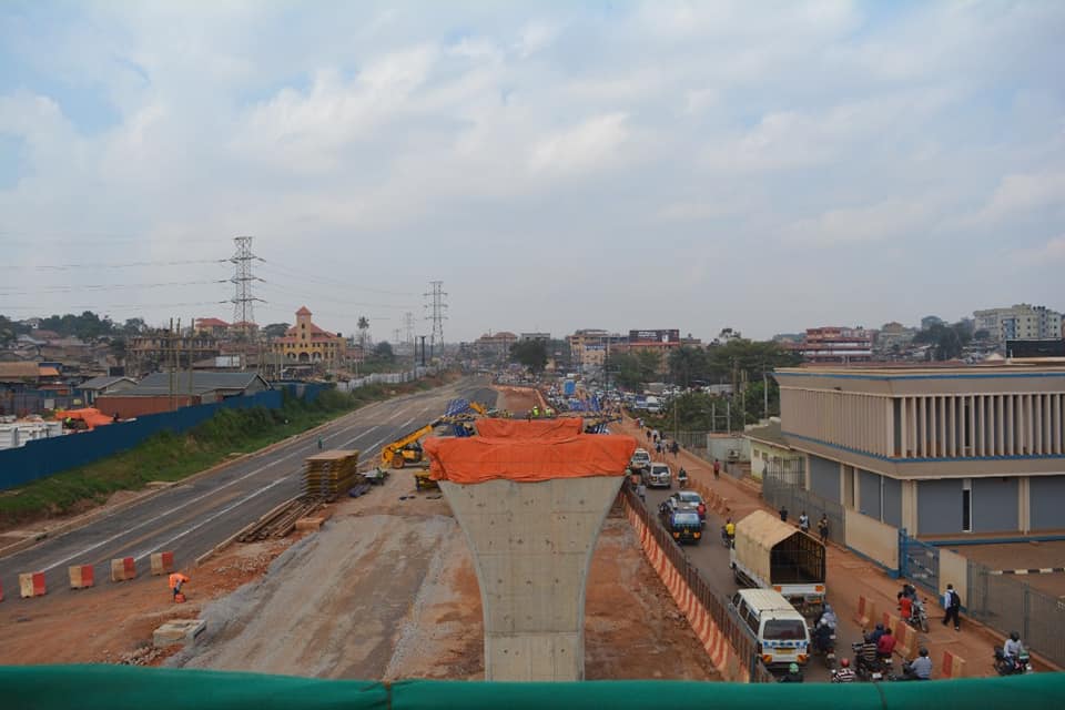 Kampala Flyover construction inspected