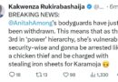 Kakwenza says Speaker’s guards myeee!